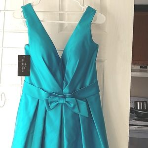 NWT Marcellas Caribbean Green Short Special Occasion Dress  Size 8